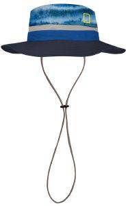 ������ BUFF BOONEY HAT NATIONAL GEOGRAPHIC ZANKOR BLUE ���� (S/M)
