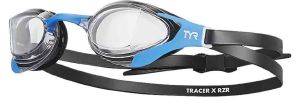  TYR TRACER-X RZR RACING ADULT GOGGLES SMOKE /