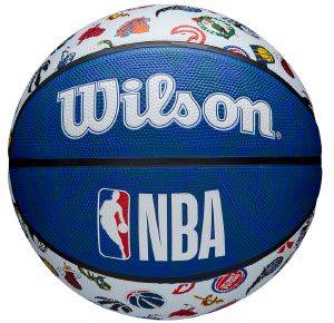 ΜΠΑΛΑ WILSON NBA ALL TEAM ΜΠΛΕ/ΛΕΥΚΟ (7)