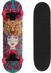 SKATEBOARD FISH LION LADY 31