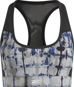  REEBOK LUX PERFORM PRINTED RACER BRA  (S)