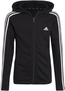  ADIDAS PERFORMANCE ESSENTIALS 3-STRIPES FULL-ZIP HOODIE  (128 CM)