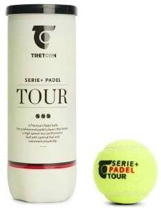  TRETORN SERIE+ PADEL TOUR 3 TUBE BALLS 