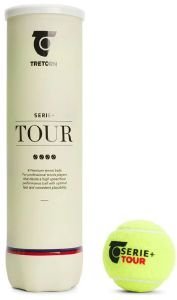  TRETORN SERIE+ TOUR 4 TUBE TENNIS BALLS 