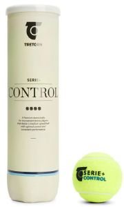  TRETORN SERIE+ CONTROL 4 TUBE TENNIS BALLS 