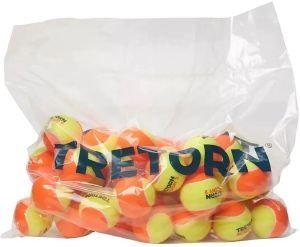  TRETORN ACADEMY STAGE 2 ORANGE 36 BAG TENNIS BALLS