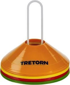   TRETORN MARKER CONES 5 CM (20 PACK)