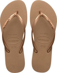  HAVAIANAS SLIM LOGO METALLIC /