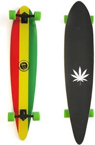 SKATEBOARD FISH REGGAE-CA PIN-TAIL LONGBOARD 46