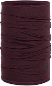  BUFF MERINO LIGHTWEIGHT NECKWARMER SOLID GARNET 