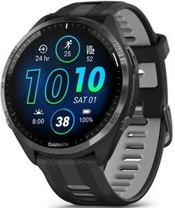  GARMIN FORERUNNER 965 BLACK WITH POWDER GRAY
