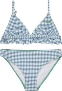 ROXY GINGHAM TWO-PIECE SWIM SET 