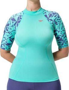 ��������� ������� SPEEDO PRINTED SHORT SLEEVE RASH TOP �������� (S)