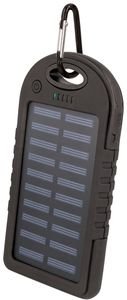 SETTY SOLAR POWER BANK 5000 MAH BLACK