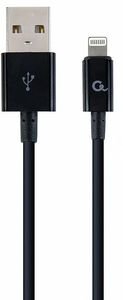 CABLEXPERT CC-USB2P-AMLM-1M 8-PIN CHARGING AND DATA CABLE 1M BLACK