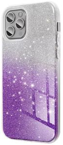 FORCELL SHINING BAC COVER CASE FOR SAMSUNG GALAXY A52 5G / A52 LTE 4G CLEAR/VIOLET