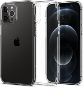 SPIGEN ULTRA HYBRID CASE FOR IPHONE 12 PRO MAX TRANSPARENT