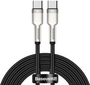 BASEUS CABLE CAFULE USB TYPE-C TO USB TYPE-C 100W 2M BLACK