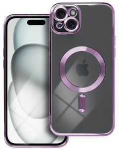 ELECTRO MAG COVER CASE WITH MAGSAFE FOR IPHONE 15 PLUS DEEP PURPLE