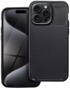 CARBON PREMIUM CASE FOR IPHONE 155 PRO MAX BLACK