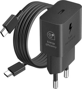 SAMSUNG WALL CHARGER 25W 3A USB TYPE-C BLACK EP-T2510NB