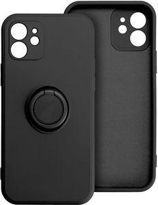 FORCELL SILICONE RING CASE FOR XIAOMI REDMI NOTE 12S BLACK