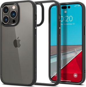 SPIGEN ULTRA HYBRID MATTE BLACK FOR IPHONE 14 PRO