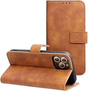 TENDER BOOK CASE FOR XIAOMI REDMI 12C BROWN