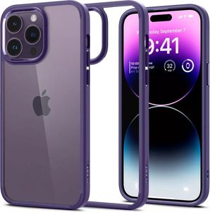 SPIGEN ULTRA HYBRID DEEP PURPLE FOR IPHONE 14 PRO