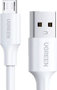 CHARGING CABLE UGREEN US289 MICRO WHITE 1M 60141 2A