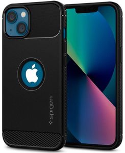 SPIGEN RUGGED ARMOR FOR IPHONE 13 MATTE BLACK