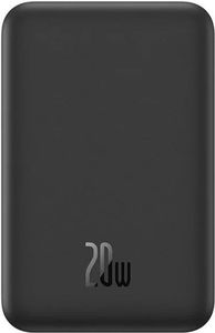 BASEUS MAGNETIC MINI WIRELESS POWER BANK 5000MAH 20W BLACK