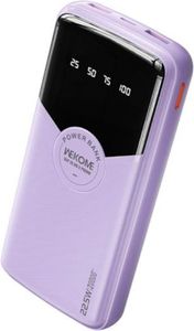 POWER BANK WK 10000MAH 22,5W PDX1 & QC2.0X2 PURPLE WP-43