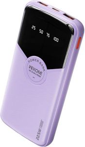 POWER BANK WK 20000MAH 22,5W PDX1 & QC2.0X2 PURPLE WP-43