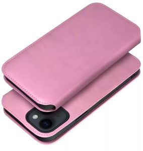 DUAL POCKET BOOK FOR XIAOMI REDMI NOTE 13 PRO 5G LIGHT PINK