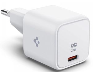 SPIGEN EU ARCSTATION WALL CHARGER (1-PORT/ USB-C PD 27W/PPS 25W) WHITE PE2103