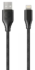 FOREVER CORE CLASSIC CABLE USB - LIGHTNING 1,5 M 2,4A BLACK