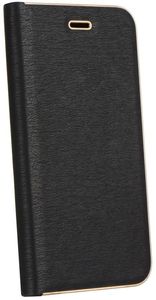 FORCELL LUNA BOOK FLIP CASE GOLD FOR IPHONE 7 PLUS / 8 PLUS BLACK