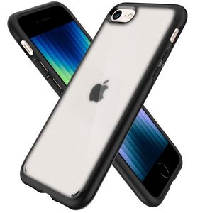 SPIGEN ULTRA HYBRID FROST BLACK FOR IPHONE SE 2022/2020/8/7