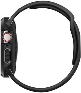 SPIGEN RUGGED ARMOR BLACK FOR APPLE WATCH 9/8/7 (41MM)/6/SE/5/4 (40MM)