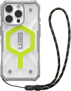 UAG PATHFINDER CLEAR MAGSAFE ACTIVE NEON LANYARD FOR IPHONE 16 PRO