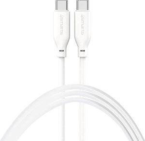 4SMARTS USB TYPE-C TO TYPE-C EXTENSION CABLE 60W 1.5M WHITE