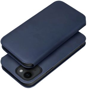  DUAL POCKET BOOK FOR SAMSUNG S24 PLUS NAVY