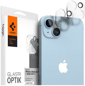 SPIGEN GLASS OPTIK 2 PACK CLEAR FOR IPHONE 14/IPHONE 14 PLUS