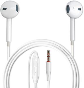 4SMARTS IN-EAR STEREO HEADSET MELODY LITE 3.5MM AUDIO CABLE 1.1M WHITE