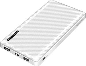 LOGILINK MOBILE POWER BANK LIPO 10.000MAH USB-C IN/OUT WHITE