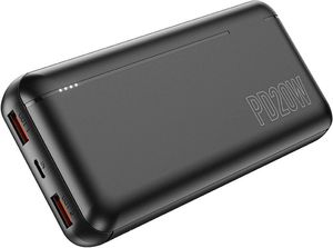 LAMTECH POWERBANK 20000MAH QC3,0+PD20W BLACK LAM112907