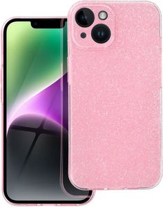 CLEAR CASE 2MM BLINK FOR IPHONE 15 PRO PINK