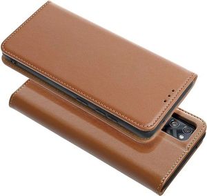 LEATHER CASE SMART PRO FOR IPHONE 16 PRO BROWN