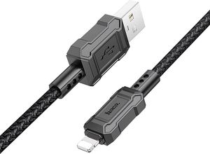 HOCO USB-A TO LIGHTNING CABLE LEADER X94 20W 2.4A 1M BLACK